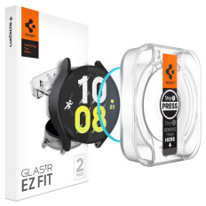 Tvrdé sklo Glass.tr EZ Fit na Samsung Galaxy Watch 6 44mm - Sada 2 ks.