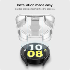 Kaljeno steklo glas.tr EZ Fit na Samsung Galaxy Watch 6 44mm - Set 2 kos.