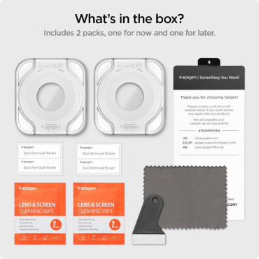 Kaljeno staklo Glas.tr EZ Fit na Samsung Galaxy Watch 6 44mm - set od 2 kom.