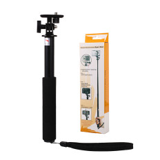 Selfie Stick Telescopic Stick med ett kamerahandtag. Kamera