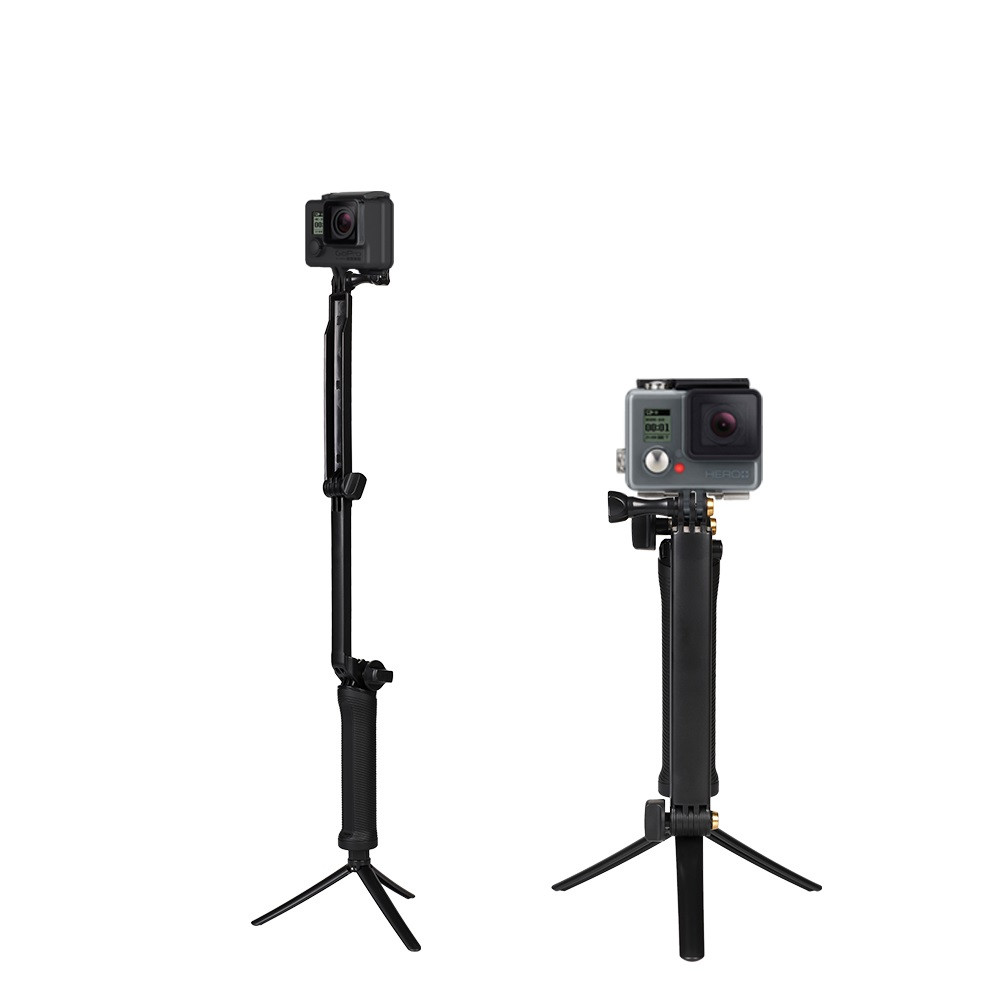 3in1 Holder Selfie Stick Tripod Monopod v GoPro kamero