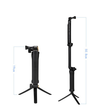 3in1 titulaire Selfie Stick Tripod Monopode à GoPro Caméra