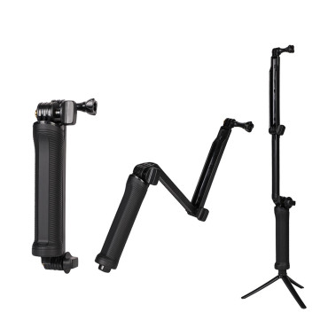 3in1 Holder Selfie Stick Tripod Monopod v GoPro kamero