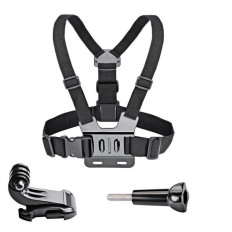 Harvas för en gopro sportkamera och en telefon för bröstfäste