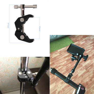 Suporte de braçadeira para montar a câmera da câmera da câmera