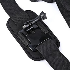 Braces band med fästning för kameran GOPRO på axeln
