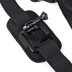 Brekcijas siksna ar stiprinājumu kamerai Gopro uz pleca