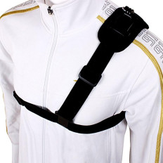 Bretels riem met bevestiging voor de camera GOPRO op de schouder