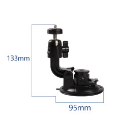 Car suction cup for attaching the camera and camera