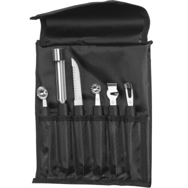 Conjunto de cuchillos decorativos para verduras y frutas 6 PC. Hendi 856291