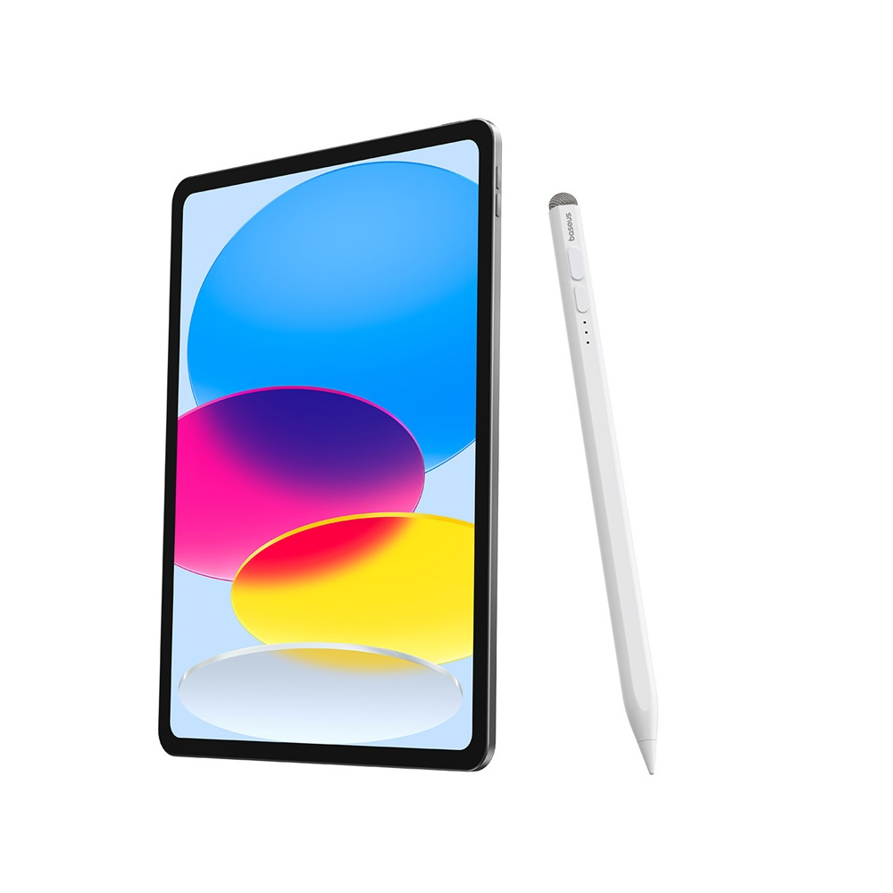 Stylus stylus för iPad med aktivt ersättningsspets smidig skrivning 2 med en USB-C-kabelvit