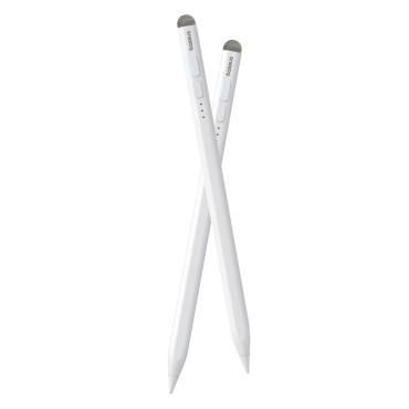 Stylus stylus för iPad med aktivt ersättningsspets smidig skrivning 2 med en USB-C-kabelvit