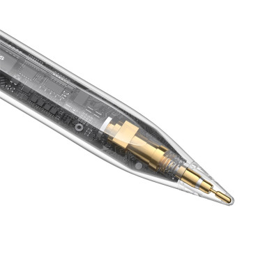 Stylus stylus för iPad med aktivt ersättningsspets smidig skrivning 2 med en USB-C-kabelvit