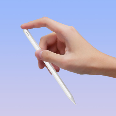 Stylus Stylus na iPad s aktívnym náhradným hrotom Hladké písanie 2 biele