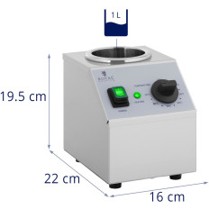 Flessen voor flessen voor warmte 1x1l 40-90c 175w