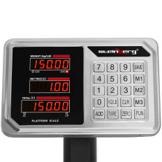 Oppbevaringsplattform Vekt LED 40 x 50 cm 150 kg / 20 g