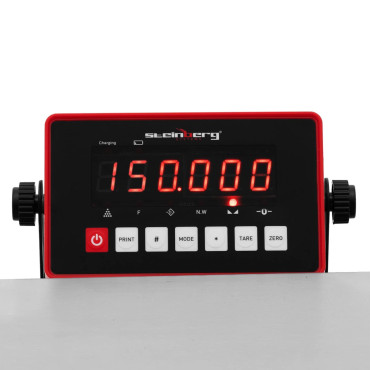 Ipari platform skála 30 x 40 cm 150 kg / 0,04 kg