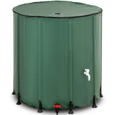 Mahuti konteineri kokkuklapitavad aia jaoks vihmavee jaoks krundile 750 l