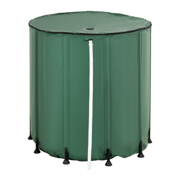 Tank container folding for regnvann for hagen på en tomt 750 l