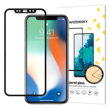 Super trajno kaljeno steklo za celoten zaslon Apple iPhone 11 Pro Max / XS Max Black