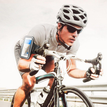 Schulterarmband für Armband A700 bis 6,9 '' schwarz