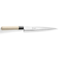 Japanilainen veitsi Sashimi, jossa on puinen kahva 240 mm - Hendi 845042
