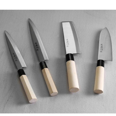 Japonský nôž Sashimi s drevenou rukoväťou 240 mm - Hendi 845042