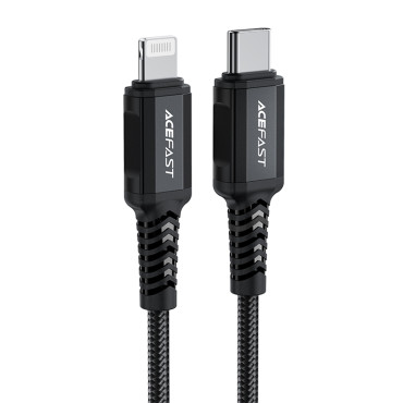 Kabelski MFI kabel na iPhone USB-C - strela 30W 3A 1.8m Črna