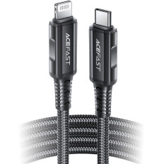 Kabelski MFI kabel na iPhone USB-C - strela 30W 3A 1.8m Črna