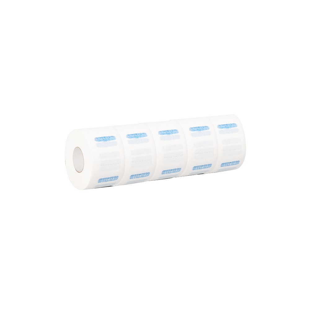 Col en papier pour coiffeur 5 pcs blanc