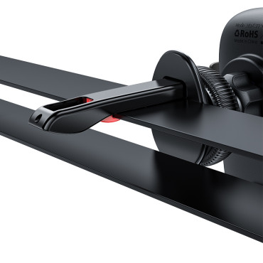 Punho de carro para cockpit e verificador de ventilação preto