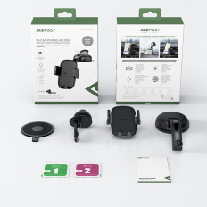 Manija de coche para carguela y verificador de ventilación negro