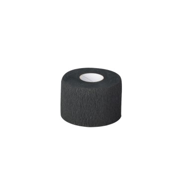Gola de barbeiro em papel 5 pcs preta