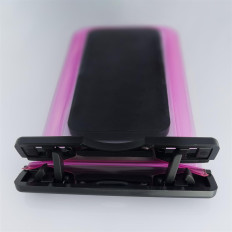 Nepremočljiva vrečka za telefon 6 "z roza povodec