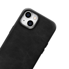 Nahkakotelo iPhone 14 Magneettinen MagSafe Oil vaha Premium nahkakotelo