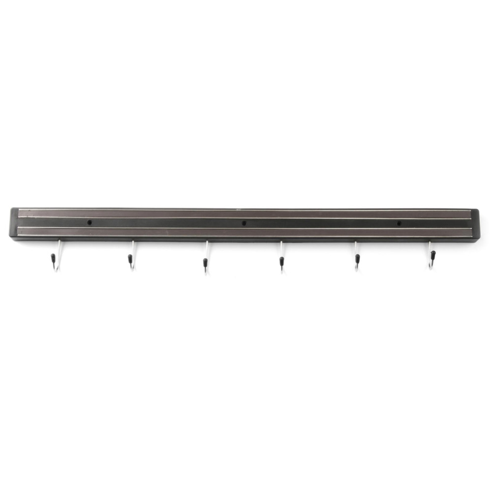 Magnetische strip voor messen met haken lengte 600 mm - Hendi 820407