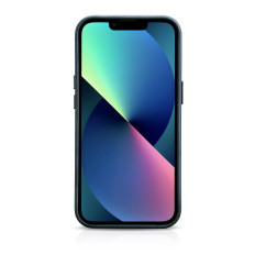 Cuir iPhone 14 plus Étui magnétique avec Cas de Cire à l'huile Magsafe Case Premium Navy