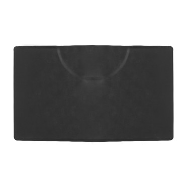 Alfombrilla de barbero para debajo de sillón rectangular — vista superior