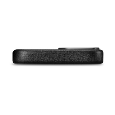 Caso feito de couro natural para iPhone 14 Magsafe Case Couro Capa Preta
