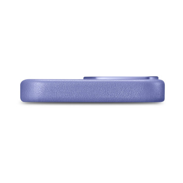 Slučaj iz prirodnog kožnog kućišta za iPhone 14 Pro Magsafe Case Case Lagano ljubičasti