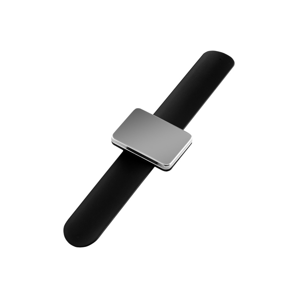 Sort magnetarmbånd til manchetknapper