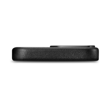 Etui laget av naturlig lærveske til iPhone 14 Pro Magsafe Case Leather Black