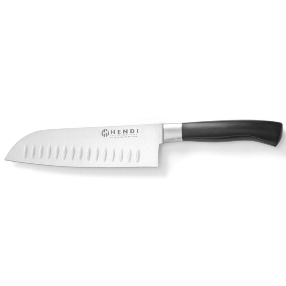 Επαγγελματικό μαχαίρι Santoku με γραμμή Profi 180 mm μπάλα Hendi 844274