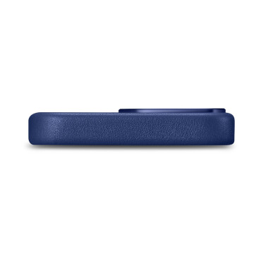 Primer iz naravnega usnja, za iPhone 14 Pro Magsafe Case usnje svetlo modra