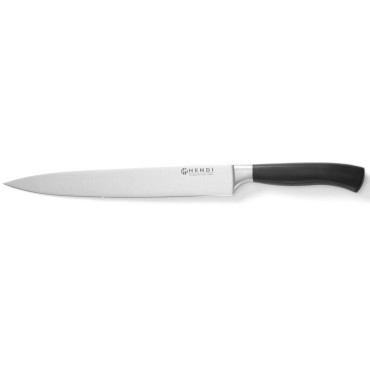 Professionel slagterkniv til kød Smedet profi linje 250 mm stål - Hendi 844311