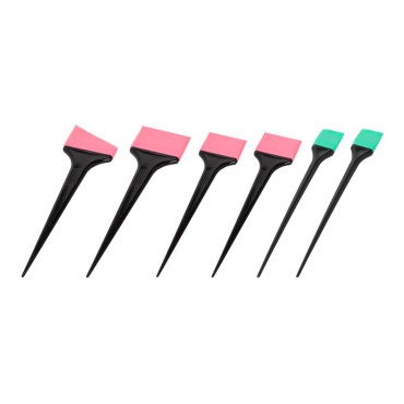 Set of silicone brushes for applying paints — items shown together