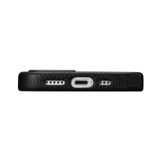 Usnjena Case iPhone 14 Pro magnetni magnet z Magsafe Litchi Premium usnje