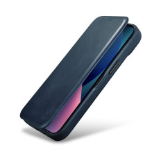 Läder iPhone 14 med MagSafe CE Oil Wax Premium Leather Läder Flip