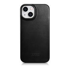 Läderfodral iPhone 14 Plus med Magsafe CE Olja Wax Premium Leather Läder Flip