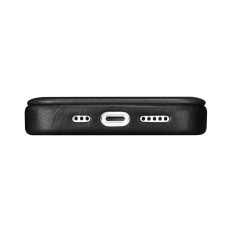 Läderfodral iPhone 14 Plus med Magsafe CE Olja Wax Premium Leather Läder Flip